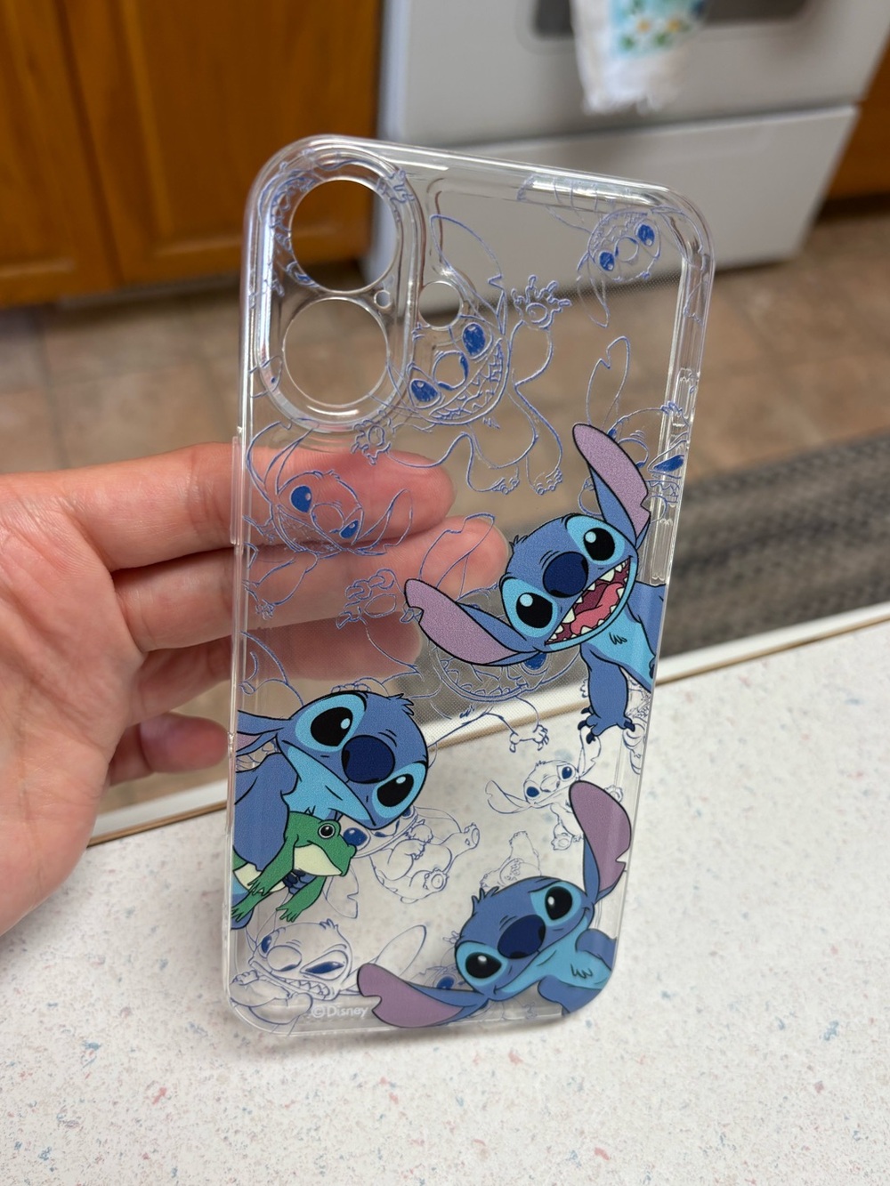 iPhone 16 Plus stitch case